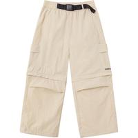 探路者儿童 TOREAD kids探路者男女童裤子 春夏季款童装儿童可拆卸运动长裤子QAMMBN85642 卡其 160