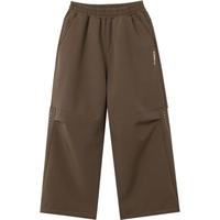 探路者儿童 TOREAD kids探路者男女童裤子 秋冬季款童装儿童运动休闲软壳裤QAMMBN95682 鹿棕色 160