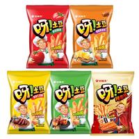 好丽友（ORION）呀土豆薯条多口味膨化食品办公室追剧休闲零食薯条儿童出游小零食 番茄+蜂蜜+牛排+烤鸡+辣条