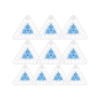 绿岛尿斗香块小便池香片厕所芳香球除臭异味过滤洁厕清洁块三角块10块 【小便池消臭】尿斗香块10块