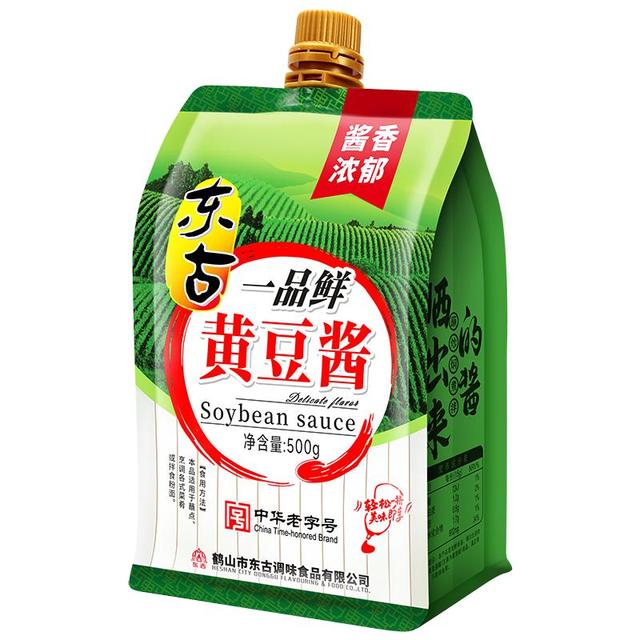 东古 一品鲜黄豆酱挤挤装 500g