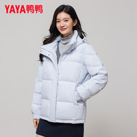 鸭鸭(YAYA)短款羽绒服女2025年冬季新款蓄热时尚休闲宽松加厚保暖小个子外套