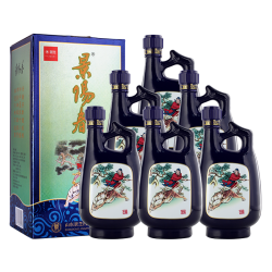 景芝 酒52度500mL景阳春如意高度山东白酒整箱6瓶高端浓香型送礼酒