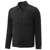 HLA海澜之家SPORTSDAY马术运动时尚翻领保暖外套男春秋 黑色（净色）(8E) L 175/92A(L)137~150斤