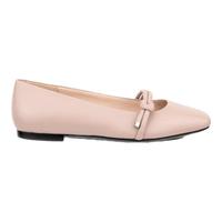 爱步（ECCO）女鞋平底鞋 2025轻奢浅口单鞋芭蕾舞鞋玛丽珍鞋 舞悦234303 HL 灰粉色23430301386 40