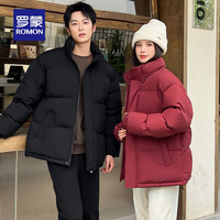 【男女同款】罗蒙款时尚百搭短款棉服2025冬季休闲外套b