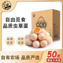 我老家 高品质虫草蛋山林散养50克新鲜营养现捡现发破损包赔