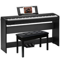 雅马哈电钢琴P145B P48B专业便携88键重锤键初学家用儿童电子钢琴