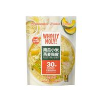 WHOLLY MOLY!好哩！南瓜小米燕麦麸皮40g*7袋 0添加蔗糖【临期清仓】