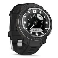 佳明（GARMIN）户外运动手表 本能跨界 Instinct Crossover指针式多功能智能手表 黑色 标准版