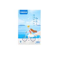 Freego一次性内裤纯棉男女无菌旅行出差产后经期免洗日抛立包装 两盒10条【7A抗菌免洗直穿】 女L+男XL
