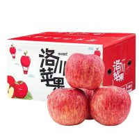 泓瀚 洛川红富士苹果脆 5斤彩箱装(特大果85-90mm)