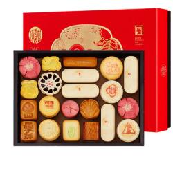稻香村 糕点礼盒牛舌饼枣花酥2108g传统特产零食大礼包