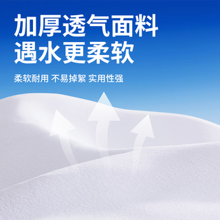 轻迎棉柔巾80抽/包 100% 新疆棉源干湿两用一次性洗脸巾20*20cm 50g 1层80抽*1包