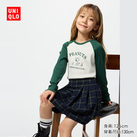 优衣库 童装男童女童UNIQLO PEANUNIQLOS/长袖T恤史努比25秋冬47820