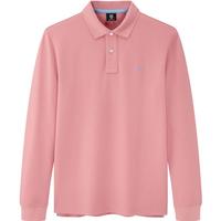  SEPTWOLVES/七匹狼 翻领挺括 男士Polo衫  410(菲红) 175/92A/XL