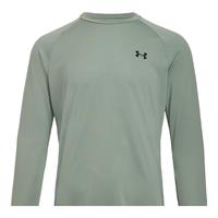 安德玛（UNDERARMOUR）Tech男子训练运动长袖T恤1328496 石灰绿348 L