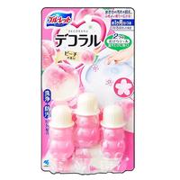 KOBAYASHI 小林制药 小熊花瓣洁厕凝胶 7.5g*3支 蜜桃清香