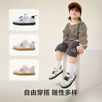 卡特兔学步鞋婴儿秋季1-3岁童鞋宝宝机能鞋婴幼儿稳步防滑德训鞋小白鞋 灰白 23 内长14.0cm 脚长13.0-13.5
