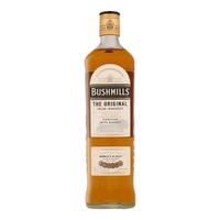百世醇（BUSHMILLS）布什米尔白标 爱尔兰威士忌 700ml  中秋 700ml 40度