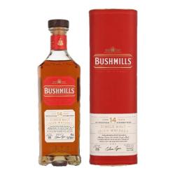 BUSHMILLS 百世醇（BUSHMILLS） 布什米尔 14年 马拉加桶 爱尔兰单一麦芽威士忌 40度 700ML 14年 700ml