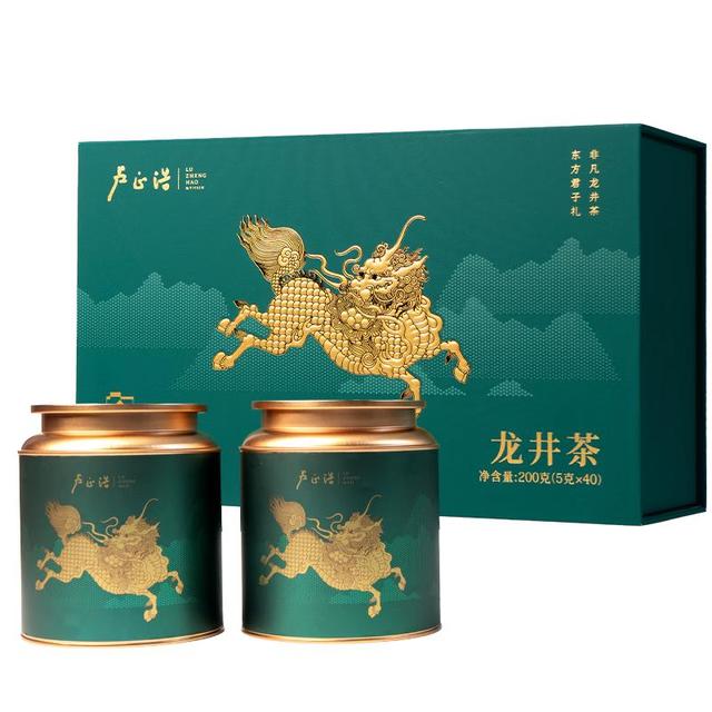 卢正浩 麒麟礼盒 明前龙井茶 200g 2026新茶