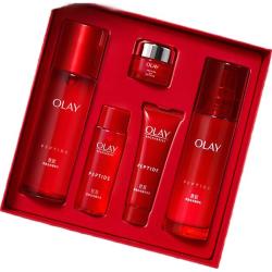 OLAY 第二代大红瓶水乳护肤套装抗老化妆品礼盒补水抗皱紧致淡纹礼物