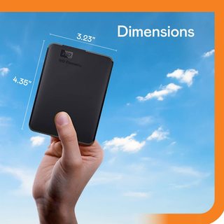 Western Digital/西部数据 便携式外置硬盘