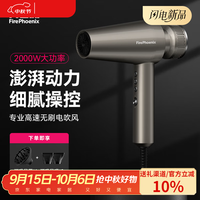火之凤 M2高速吹风机理发店专用电吹风筒负离子不伤发家用发廊专用中秋礼品礼物 M2钛金灰 2000W