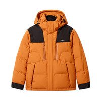 卡宾男装 三防90鸭绒羽绒服2024秋冬宽松外套可拆卸帽保暖H 褐色45 3XL /190/56