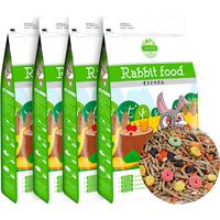 洁西（JESSIE）洁西全营养私房兔粮 营养全阶兔粮兔子饲料幼兔垂耳兔2.5kg*4包 全营养兔粮10kg包