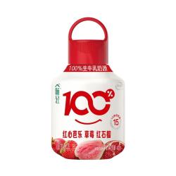 畅轻 伊利畅轻酸奶线条小狗果蔬小奶壶400g红心芭乐草莓红石榴风味发酵乳 果蔬400g小奶壶