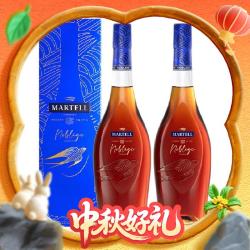 MARTELL 马爹利 名士 干邑白兰地 700ml*2 礼盒装