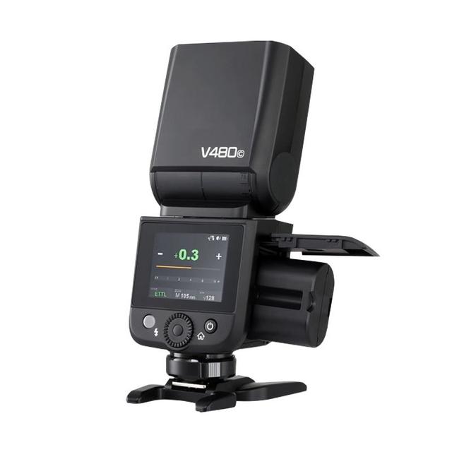 神牛 V480机顶闪光灯外拍补光灯适用佳能索尼尼康富士微单相机 标配 V480机顶灯 索尼版
