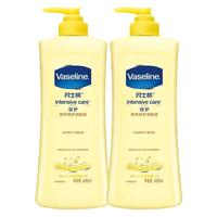 凡士林倍护精华修护润肤露润肤乳400ml*2身体乳保湿滋润全身