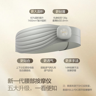 未来健康 SKG/未来 热敷 腰部按摩仪