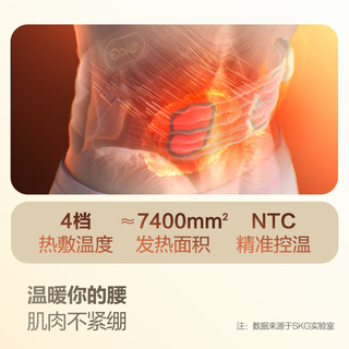未来健康 SKG/未来 热敷 腰部按摩仪