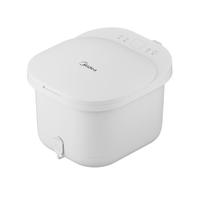 美的(Midea)泡脚桶足浴盆电动泡脚盆加热全自动按摩2025实用洗脚盆智能恒温过膝疗家用 -仿真滚轮按摩+热切断体过热保护+漏保开关 送爸爸婆婆父亲母亲老人长辈实用高档养生