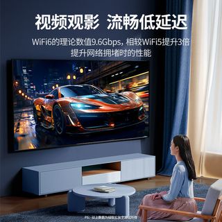绿联usb无线网卡wifi6台式笔记本5G双频免驱千兆网接收发射转换器