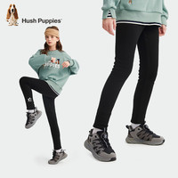 暇步士(Hush Puppies)【一体绒】童装儿童女大童冬季舒适弹力时尚感女童打底裤