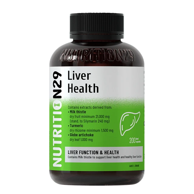 纽西臣护肝片奶蓟草水飞蓟胶囊熬夜解酒养肝澳洲