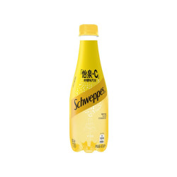 可口可乐 Schweppes怡泉苏打水气泡水 原味+柠檬味+C柠檬味 400ml 各4瓶