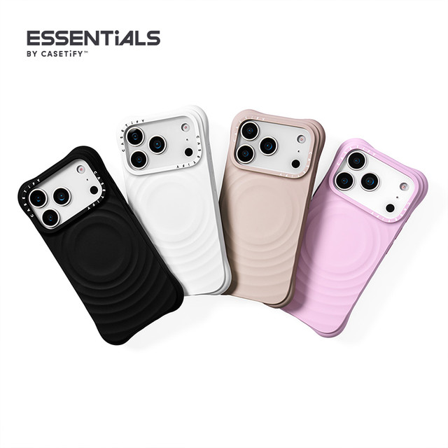 CASETiFY iPhone15 MagSafe纯色波漾手机壳
