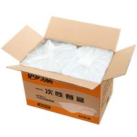 妙潔 妙洁一次性饭盒 方形带盖50只野餐打包碗