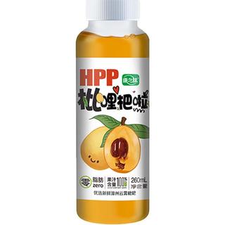 康之味HPP100%枇杷汁鲜果原榨NFC非浓缩纯果蔬汁饮品整箱 枇杷汁260ml*6瓶