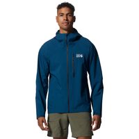 Mountain Hardwear山浩 男款Ozonic户外防水夹克 全季节修身运动外套上衣 舒适百搭