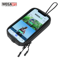移动端：沃萨维 WOSAWE MB07 摩托车触摸导航油箱包 黑色手机包