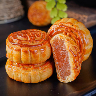 5斤广式水果月饼100枚多口味水果味馅料小月饼零食散装整箱批发价