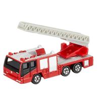 多美（TAKARA TOMY）消防救援系列 日野云梯消防车108号 合金车  男孩玩具