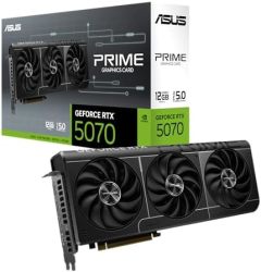 ASUS Prime GeForce RTX™ 5070 12GB GDDR7 显卡